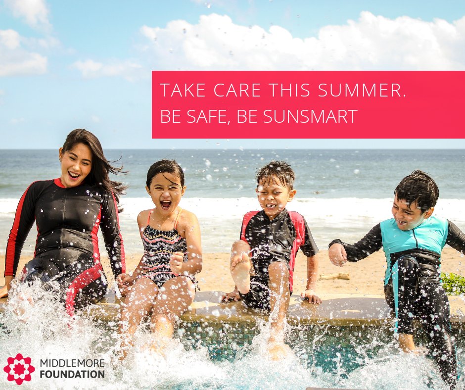 As we head into the New Year a lot of time is spent outdoors having #fun. Remember to slip, slop, slap and wrap this #summer.