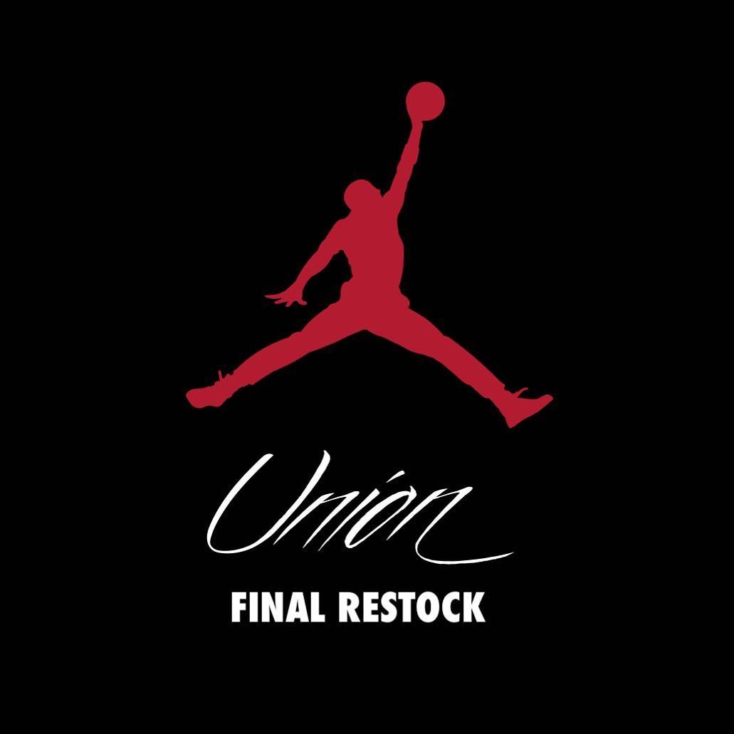 J23app's tweet photo. Union x Air Jordan RESTOCK tomorrow 12pm ET / 9am PT on the Frenzy app

via Union “One final relaunch of some of the kicks and apparel that were shipped late” https://t.co/AeeY6KJrQ7