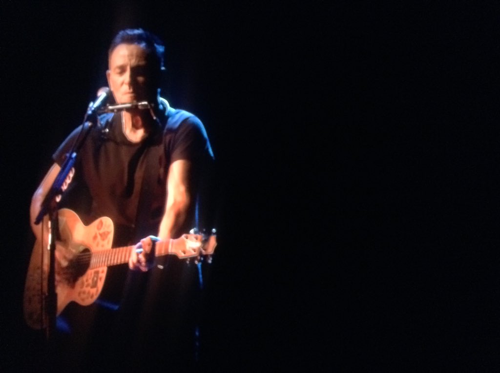 AlexTheRedParez's tweet photo. Well, that sure was absolutely wonderful. #BruceSpringsteenOnBroadway https://t.co/nqfV2BqPmh
