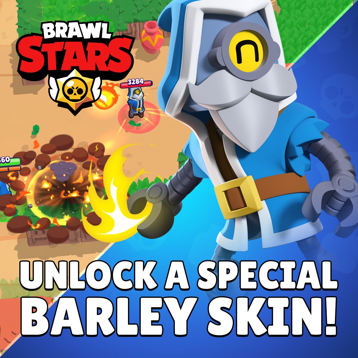 Brawl Stars On Twitter Connect Supercell Id In Brawl Stars To Unlock Barley And An Exclusive Wizard Skin Https T Co Zitr8yiqlm - brawl stars supercell release date