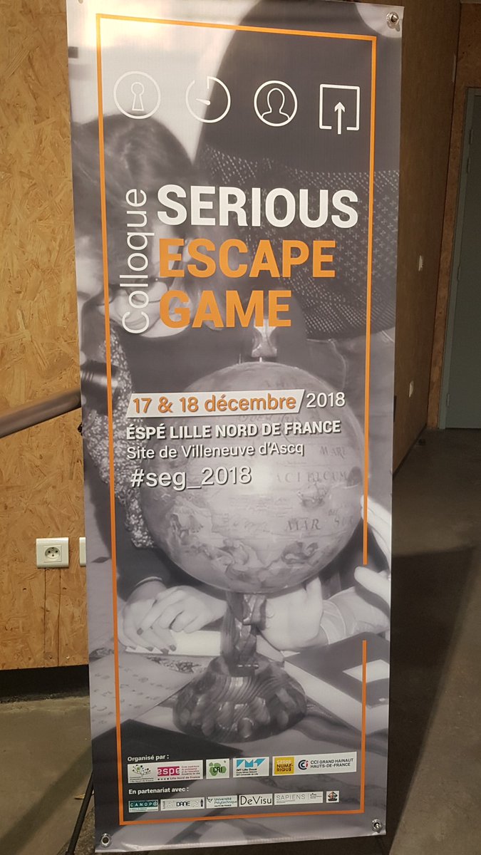 DHV_pro's tweet image. #SEG_2018 17-18 dec en @hautsdefrance c'est parti ! #EscapeGame #seriousgames.
 17 dec "Journée #Recherche" 
@AntTaly @ThieuVermeulen @Gaelle_Guigon @RDeledicq @innovationHDF @serrenumerique @lavoixdunord @VDNLille @DIU_APLJ  @sup_recherche @EducationFrance @WEO_TV @MEL_Lille