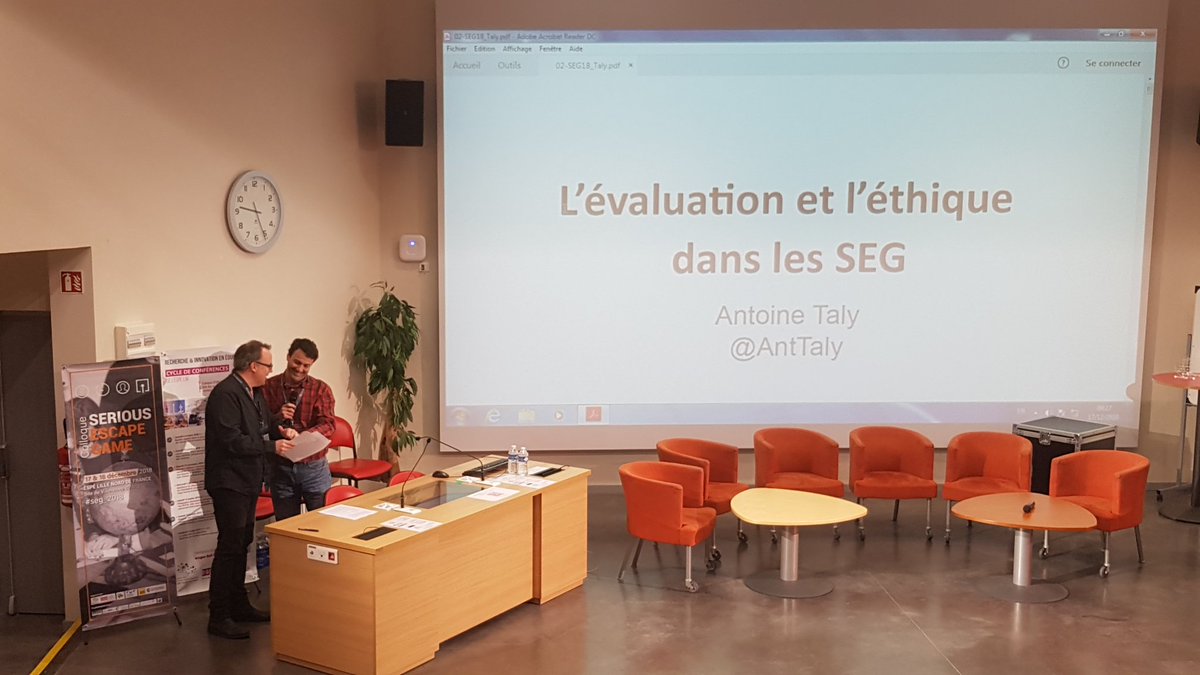 DHV_pro's tweet image. #SEG_2018 17-18 dec en @hautsdefrance c'est parti ! #EscapeGame #seriousgames.
 17 dec "Journée #Recherche" 
@AntTaly @ThieuVermeulen @Gaelle_Guigon @RDeledicq @innovationHDF @serrenumerique @lavoixdunord @VDNLille @DIU_APLJ  @sup_recherche @EducationFrance @WEO_TV @MEL_Lille