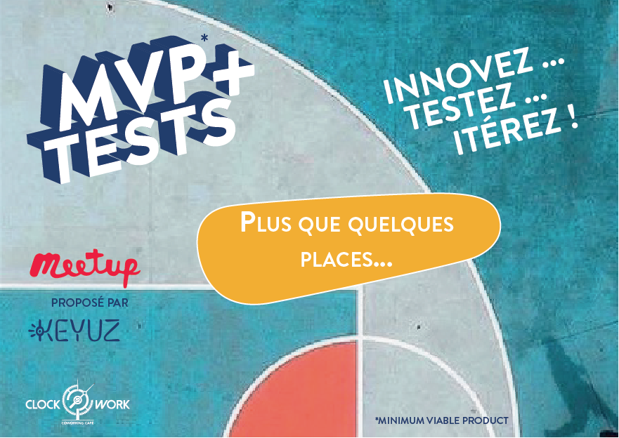 keyuzdesign's tweet photo. Il est encore temps de vous inscrire pour le meetup de ce soir. Venez découvrir la logique Test&amp;Learn avec l'équipe Keyuz qui vous propose de relever un nouveau challenge.
#challenge #UserExperience #workshop #designthinking 

Inscrivez-vous via ce lien: 
https://t.co/ZyesJUhyhy https://t.co/stnmrFDRfd