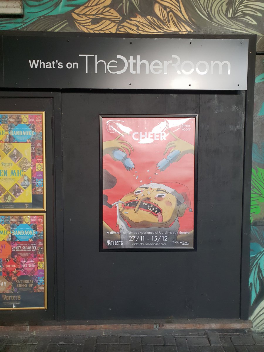 BigLoopTC's tweet photo. today is the get-out for cheer.
for those who don't know what a get-out looks like, we will be sharing our day with you via twitter.
#cheergetout
#cheerbigloop #cheer #cardiff #theatre #art #christmas #xmas https://t.co/MgpCYJbxpa