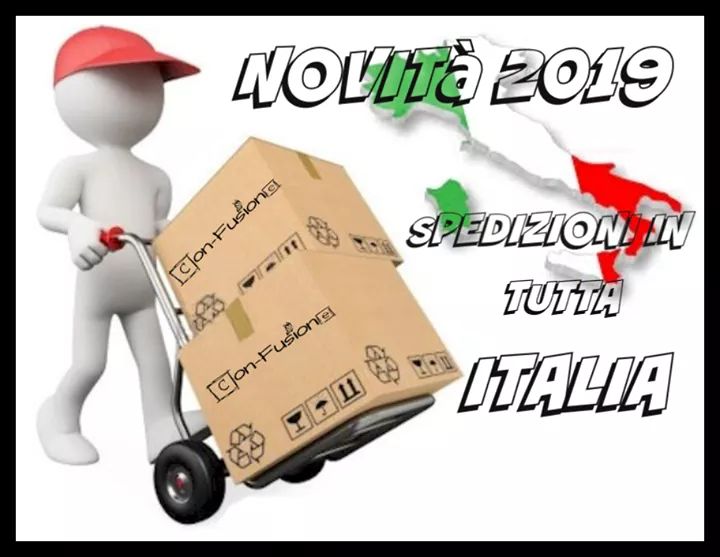 CFusione's tweet image. Novita' 2019
Spedizioni in tutta Italia
Che aspettate?...
... Prenotate il vostro ordine!