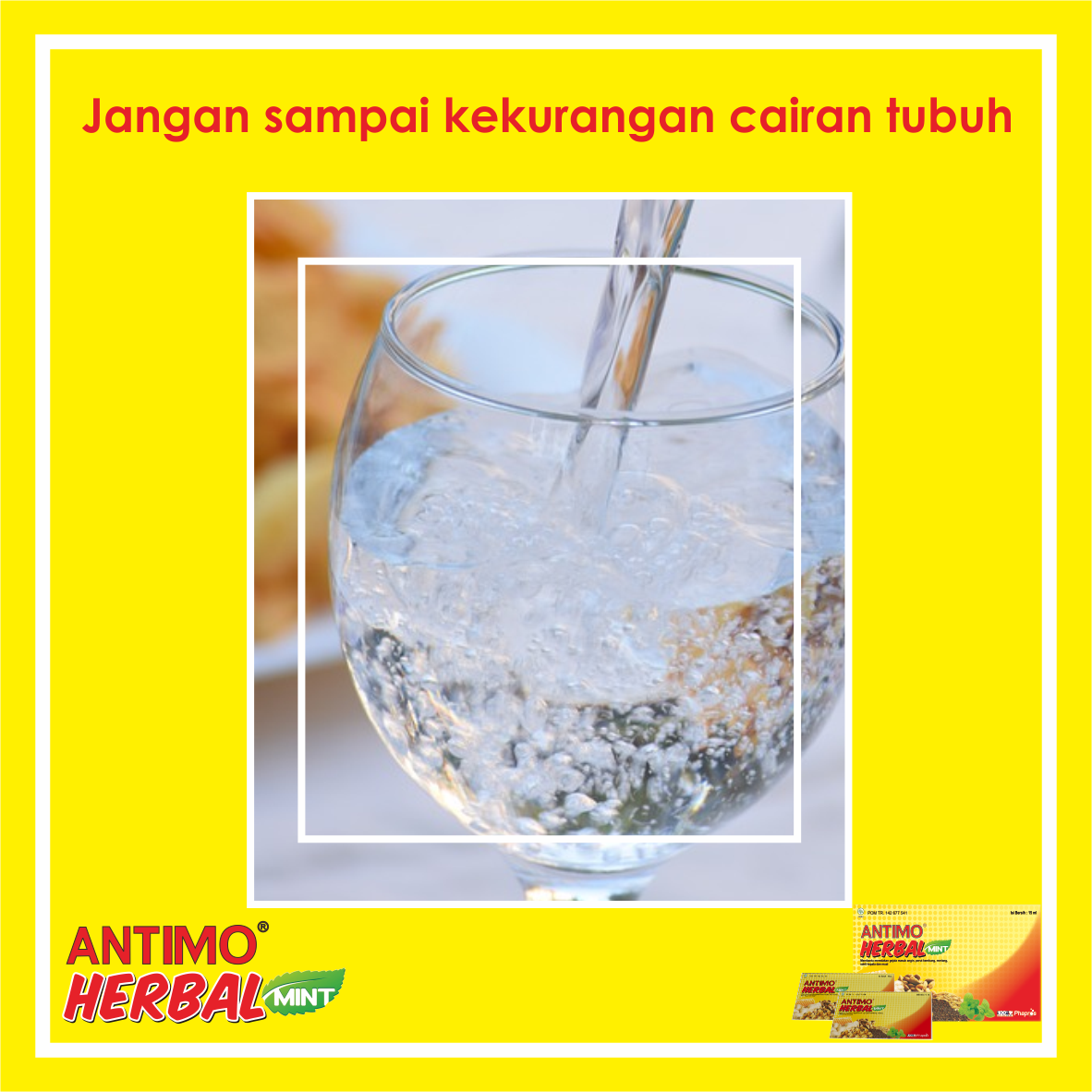 AntimoHerbal's tweet photo. Saat badan kurang sehat seperti masuk angin, jangan sampai kekurangan cairan tubuh. Sebab dalam kondisi seperti ini, justru butuh banyak cairan untuk membantu kelancaran semua organ tubuh. Minum air yg cukup bisa meredakan gejala yg sedang dialami.

#antimoherbal #gakkkmasukangin https://t.co/YFqmFlw7ZH