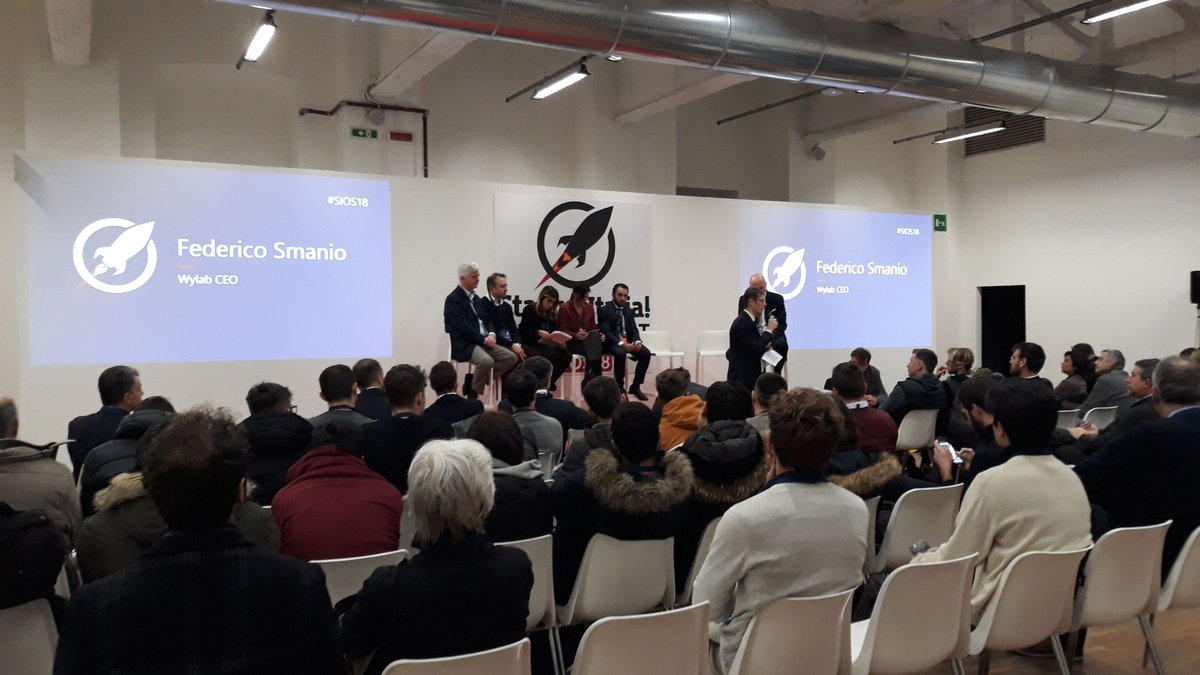 Grande audience, belle startup e panels molto stimolanti qui a #SIOS18!