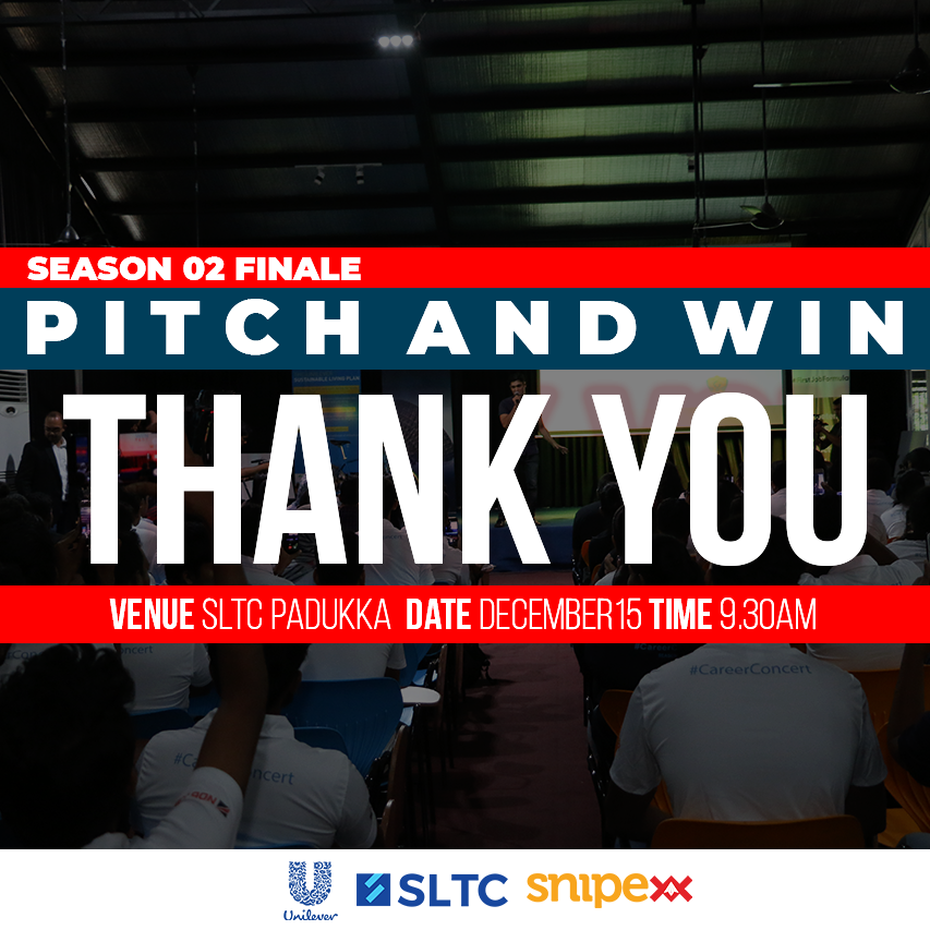 WinFestSL's tweet photo. Thank you all for being present at WinFest - Pitch &amp; Win Season 02 #CareerConcert. It was amazing and wouldn't have been possible without you all.

Stay Tuned for pictures from #SeasonTwo and we will be announcing #SeasonThree soon. https://t.co/6WzAGWRItf