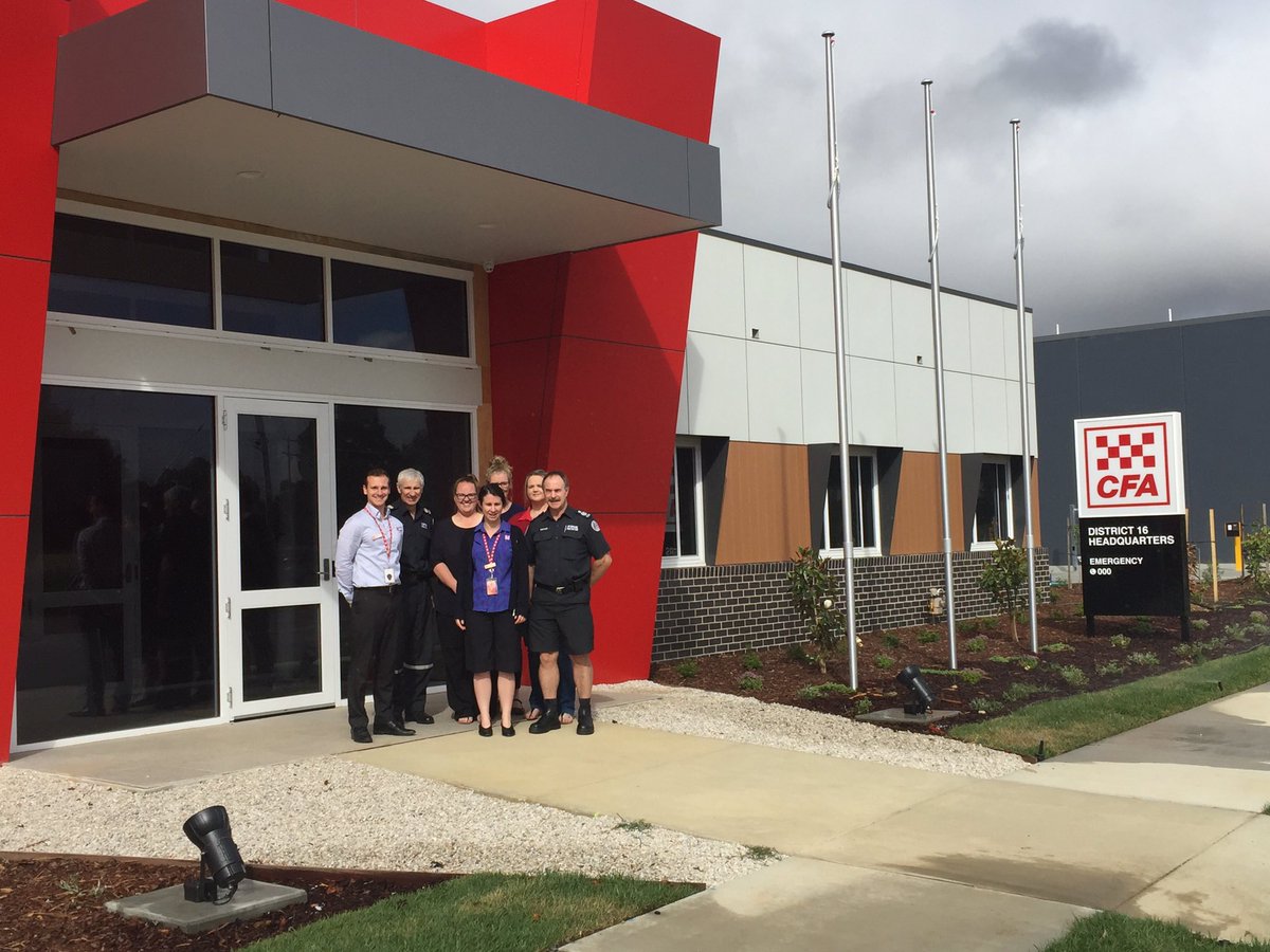 Fantastic to have smoko with the D16 team on the first day at the new District Headquarters Ararat. A big effort by Nev and the whole team in making this happen. Well done!! 👍👍👍