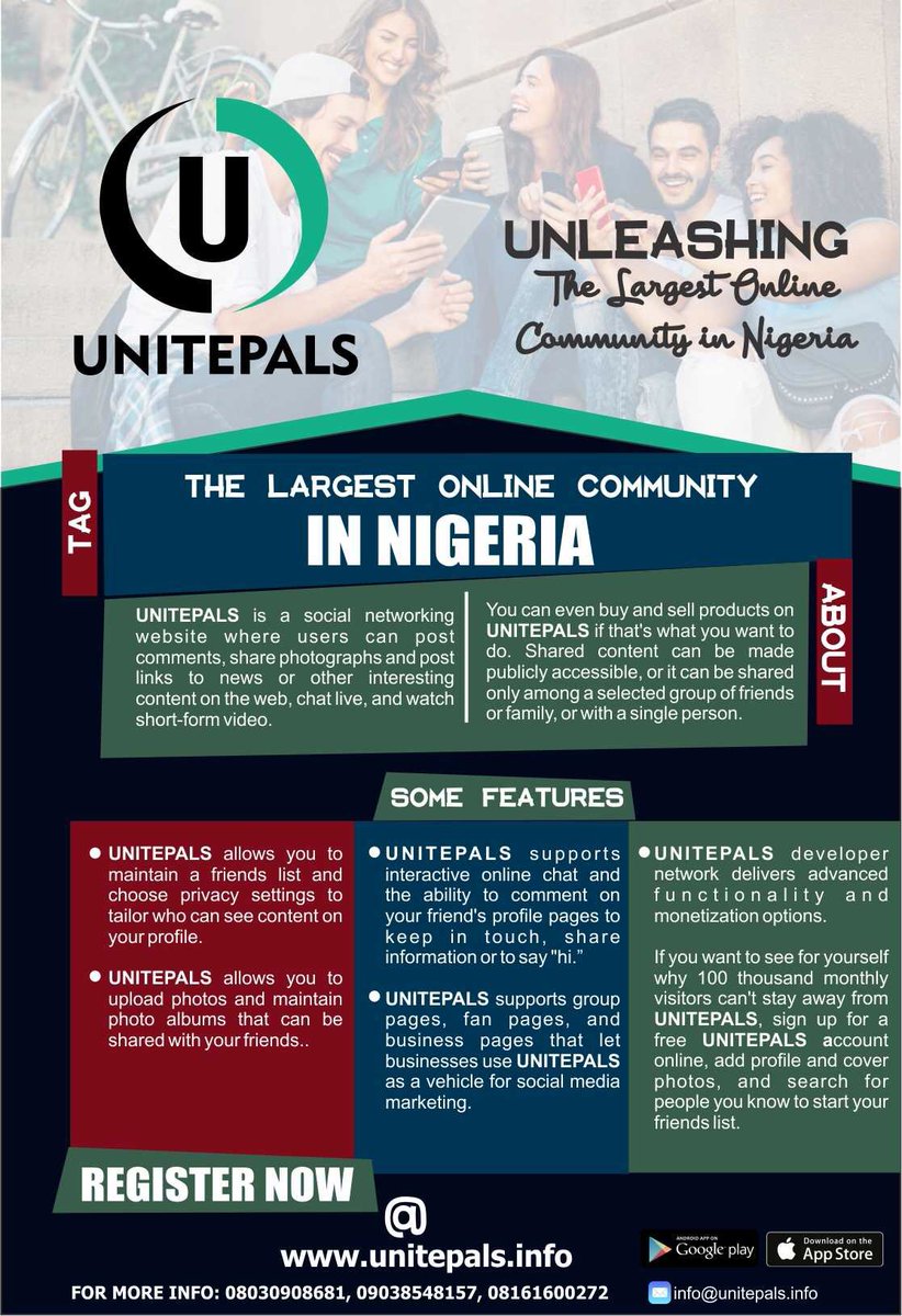 Mulga_iplug's tweet photo. The presentation of @unitepals 
A social media platform developed to save your time and energy from using multiple platforms to get the desired result. https://t.co/kwfThuGZcC