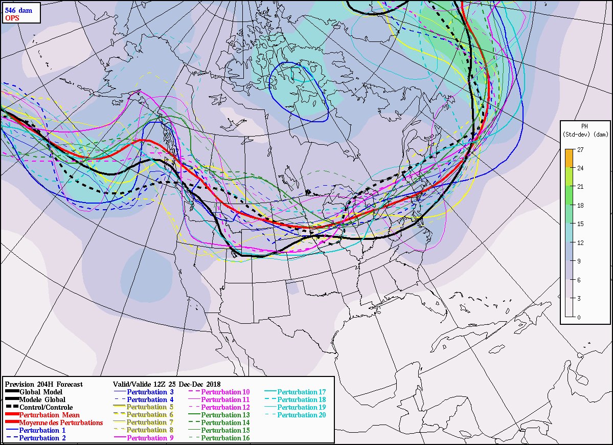 MuketyMuk's tweet photo. Wet west coast. Here is #NAEFS forecast chance of 50 mm or more of precipitation this week Dec 17-21. When will this pounding drenching parade of hurricane force Pacific storms stop? Two more intense storms to go then models forecast a cold snap just before Christmas. #BCStorm https://t.co/UZc6l5CY3z