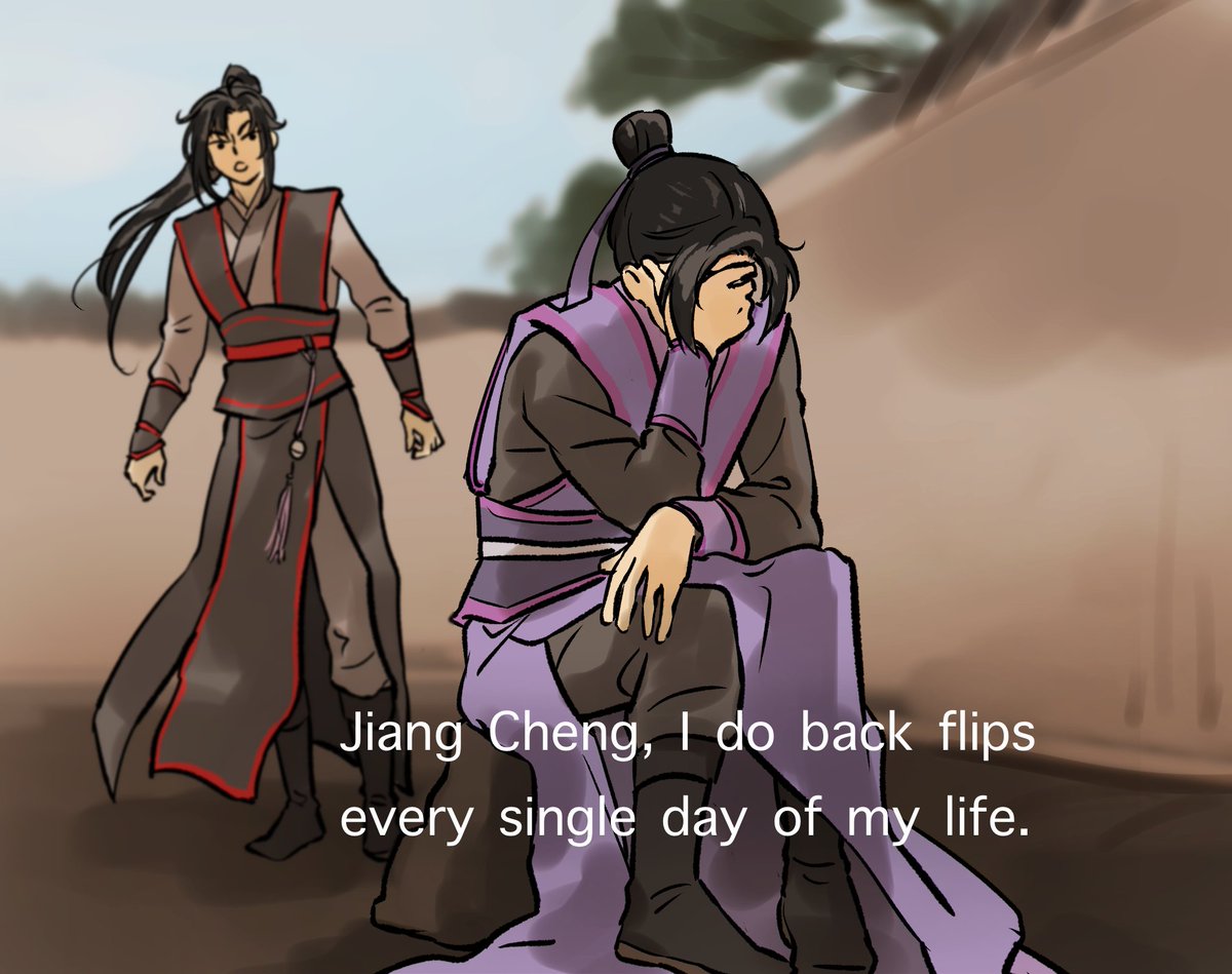 #mdzs the grandmaster of back flips