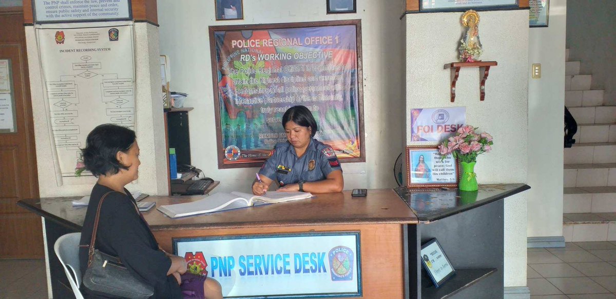Manaoagpnp On Twitter Duty Lady Desk Officer Of The Day Under