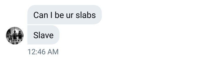 I'M LITERALLY WHEEZING. CAN I BE YOUR SLABS LMFAO #SLABS4LYFE https://t.co/DwVWWalhIA<a href="/tag/slabs4lyfe"class="tags"><span>#slabs4lyfe</span></a>