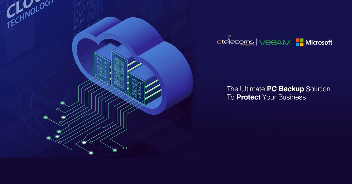 ctelecoms_ksa's tweet photo. You're busy, and managing IT on your own is no easy task. You need a #backup_solution that is hassle-free, and saves valuable time so you can focus on your business. Stop wasting time managing legacy backups and switch to #Cloud_PC_Backup from #Ctelecoms: https://t.co/DoB6mUAlue https://t.co/H5cX0BsunY