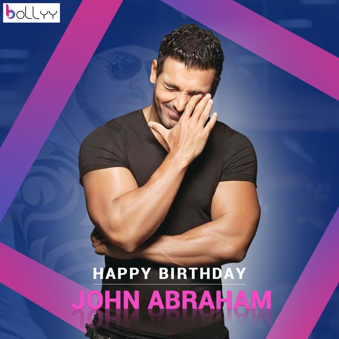 Happy Birthday to the charming John Abraham!   