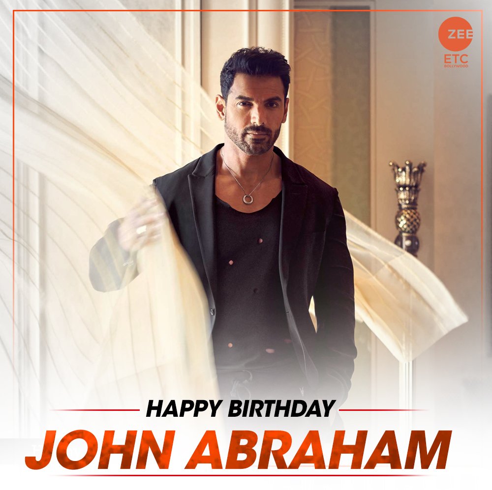 Here\s wishing the handsome hunk John Abraham a very happy birthday! 

TheJohnAbraham 