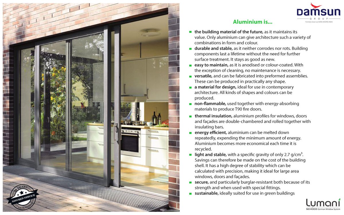 DamsunGroup's tweet photo. Versatile enough to match your various needs, Lumani Window provides features of multiple windows into one. It’s time you
#SwitchToLumaniToday #Lumanischuco #SlidingDoor #InteriorDesign #TransformYourHome #damsungroup #GermanWindowSystem #AluminiumWindows Call us at–8872050715 https://t.co/fNQfR6e3ec