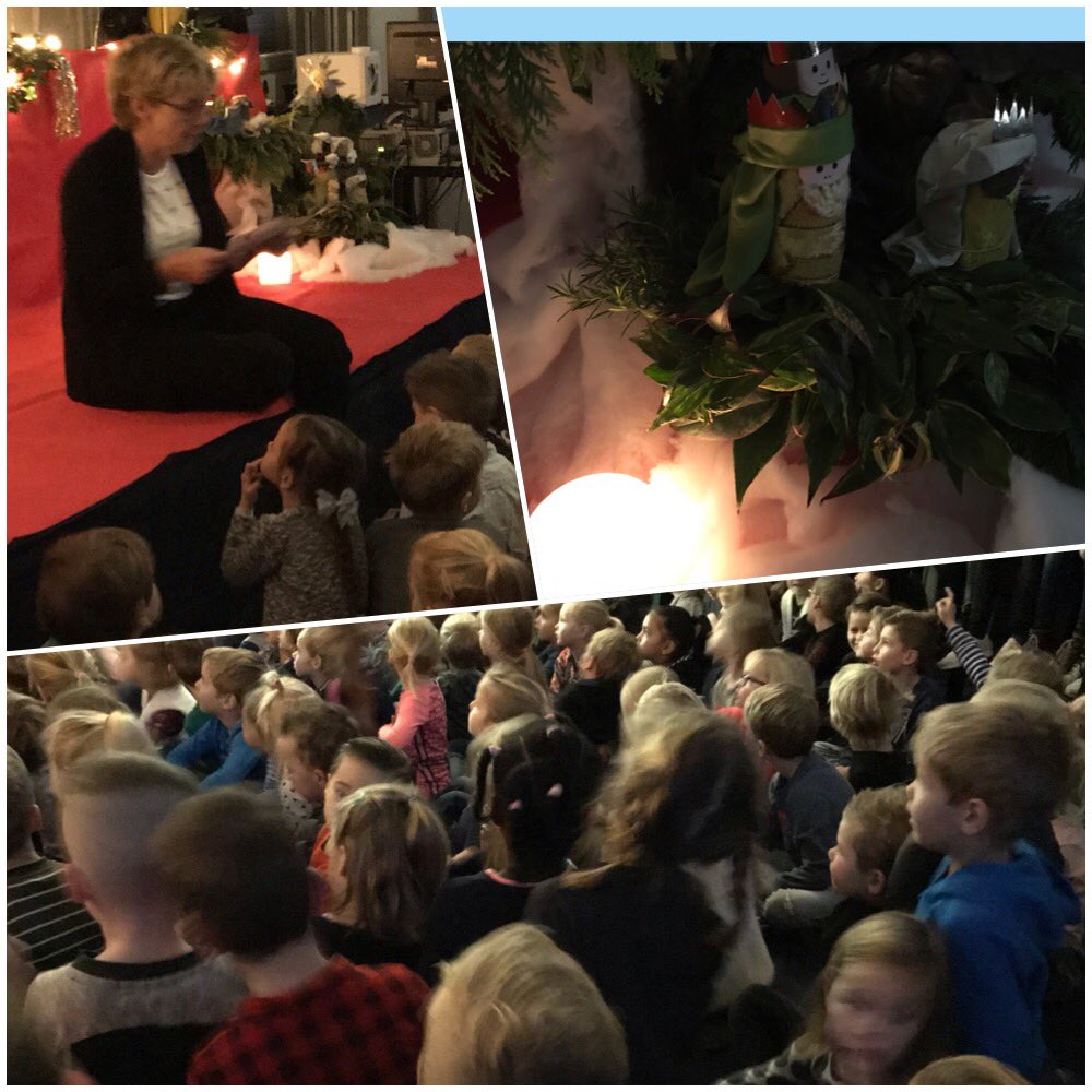 dePolhaar's tweet photo. Het eerste kaarsje brandt. Het adventverhaal wordt vanaf vandaag elke dag een stukje voorgelezen. Vandaag ging het over de bijzondere gast voor Maria. https://t.co/vrBxx3you0