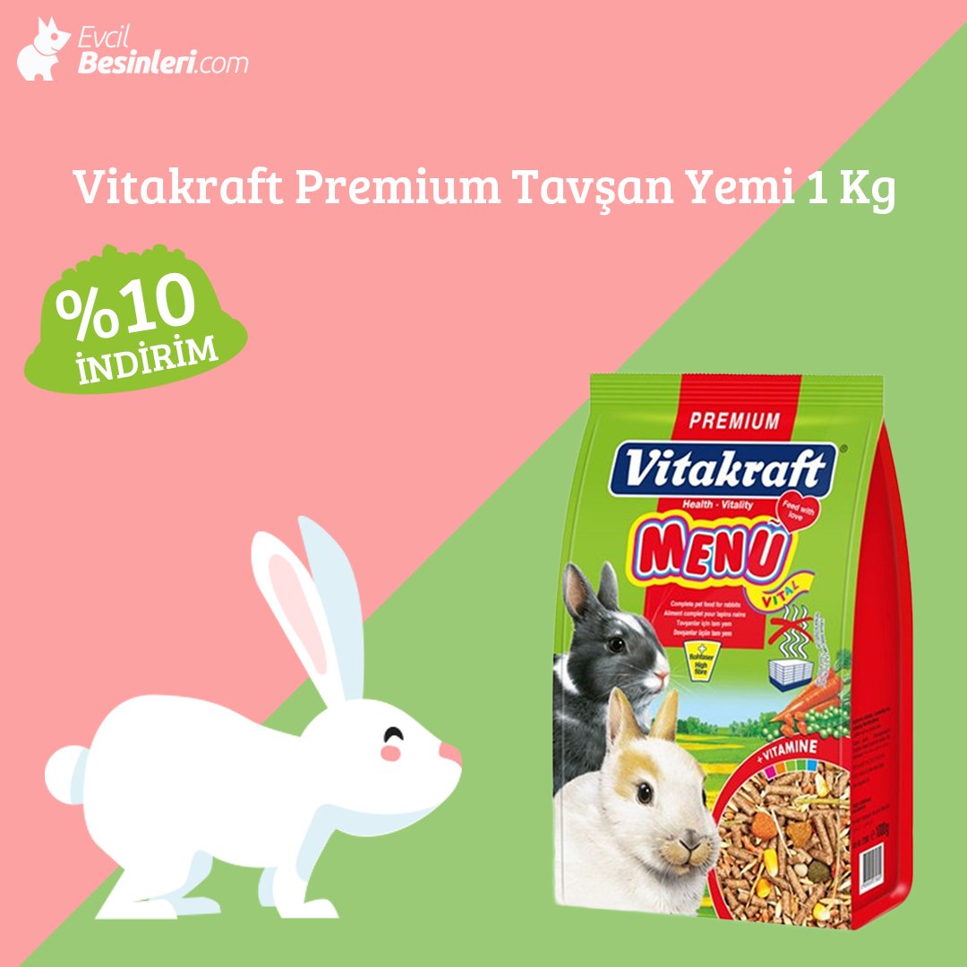 Tavşanlarınızı mutlu edecek haber de Evcil Besinleri'nde. Vitakraft Premium Tavşan Yemi %10 indirimiyle evcilbesinleri.com'da😃
Detaylı bilgi için: evcilbesinleri.com
#evcilbesinleri #evcilhayvanlar #tavşan #tavşanoyuncakları #tavşanyemi #rabbit #indirim #kampanya