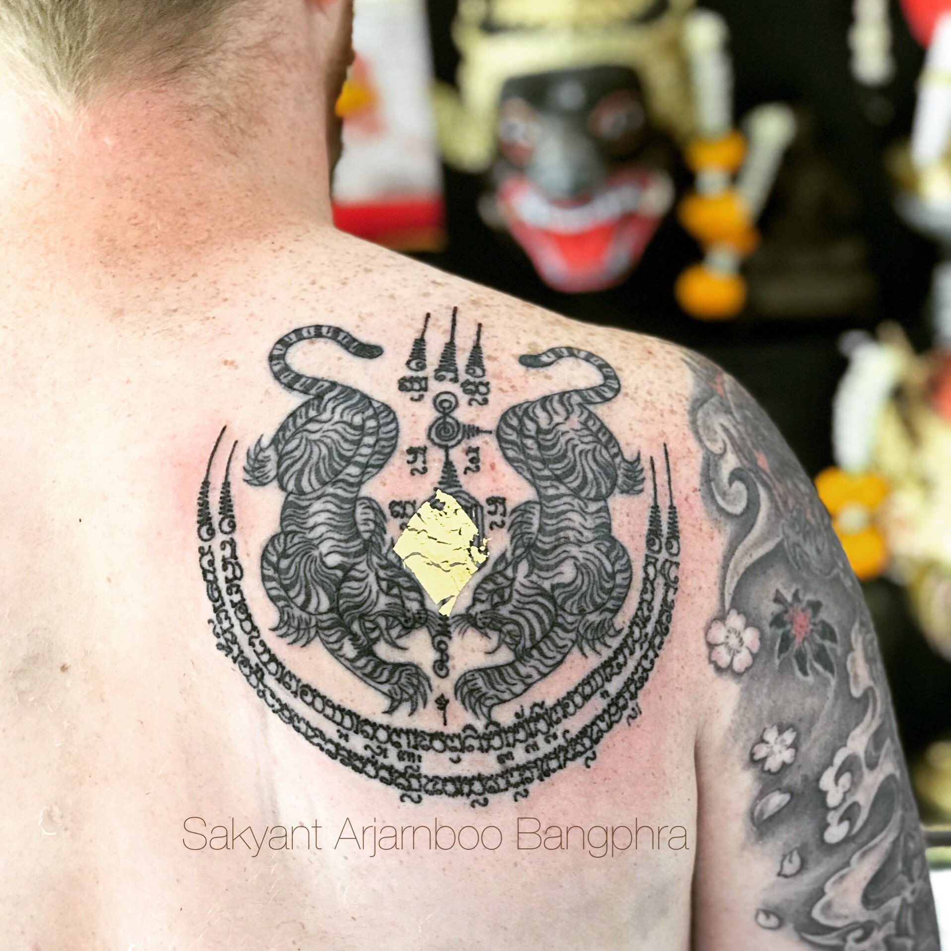 Sak Yant Suea Tiger Tattoos Designs Meaning