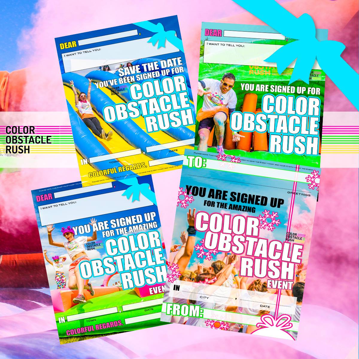 One week 'til Christmas! The best gifts in life are not things. 🎁

Pssssst! Our colourful "gift cards" are now available on our website. 
#Christmas #experience #colour #christmasgiftsideas #therush