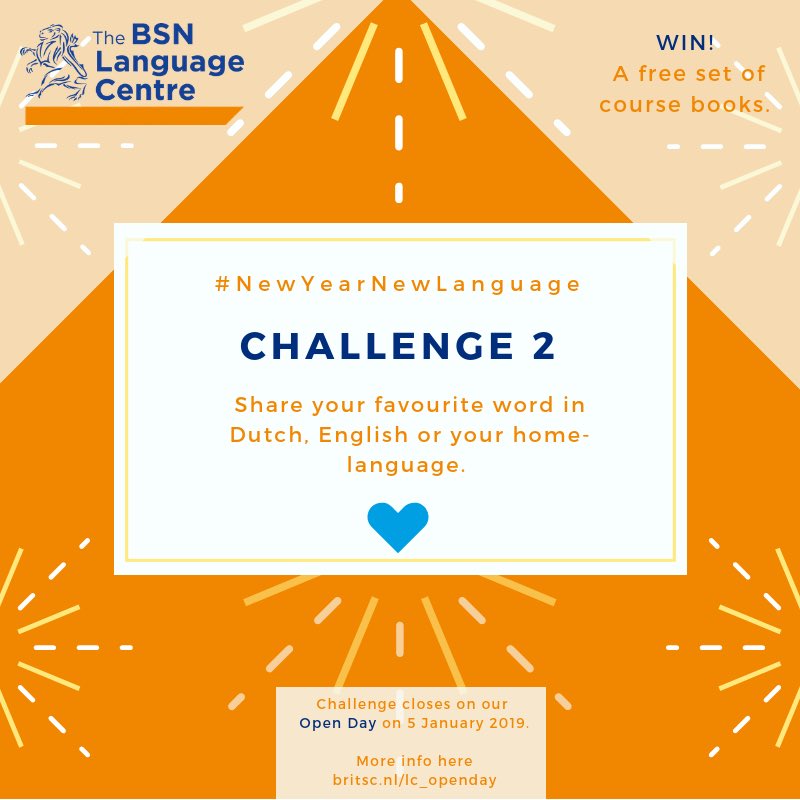 BSNLangCentre's tweet image. Gezellig? Mistletoe? What&apos;s your fav word in #Dutch, #English or your #Homelanguage ? Enter this week&apos;s #NewYearNewLanguage challenge today