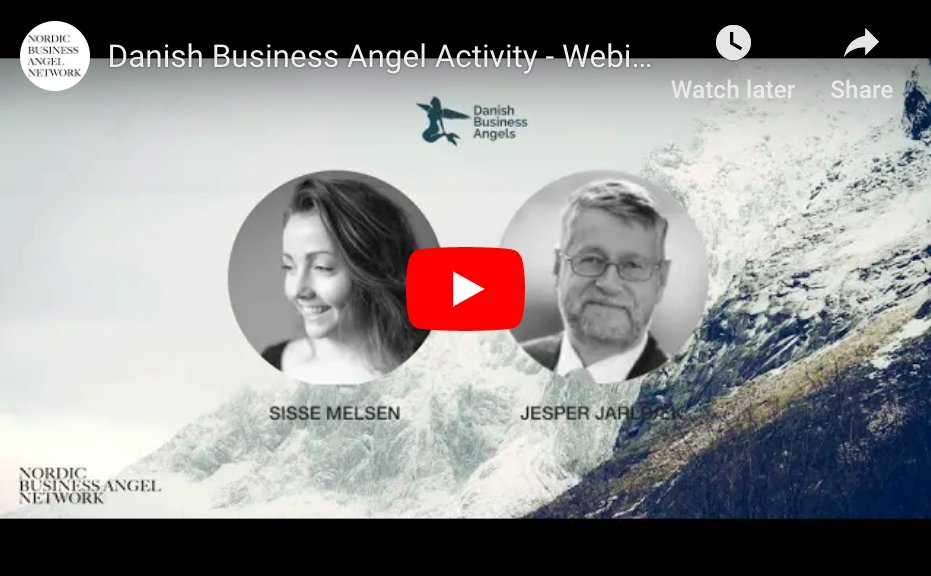 Check out our activity summary and #video about Danish Business Angel Network @DanBAN_org's <a href="/sissemelsen/">Sisse Melsen</a> and business angel &amp; chairman Jesper Jarlbæk. #Denmark #BusinessAngel #NordicAngels #NordicAngelProgram #NordicMade <a href="/AngelProgram/">Nordic Angel Program</a> buff.ly/2SN7q9I