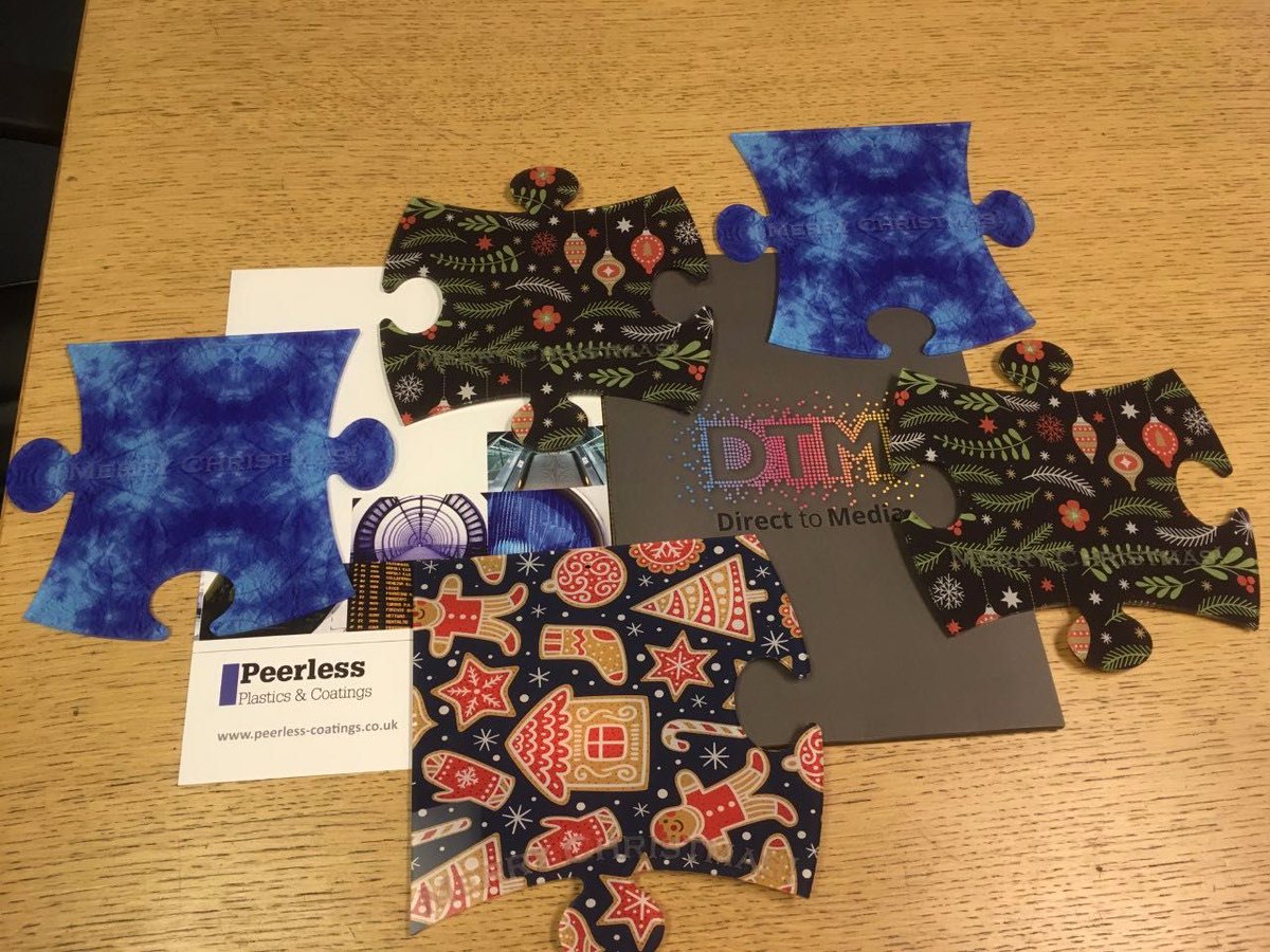 We can even make Christmas decorations! Hard coated, reverse printed Acrylic, routed, polished edges and engraved. It's not all Aerospace, Automotive, Rail, Construction, Healthcare, Signage ............. the applications for our products and services are endless.