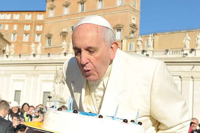 Happy Birthday Pope Francis. 