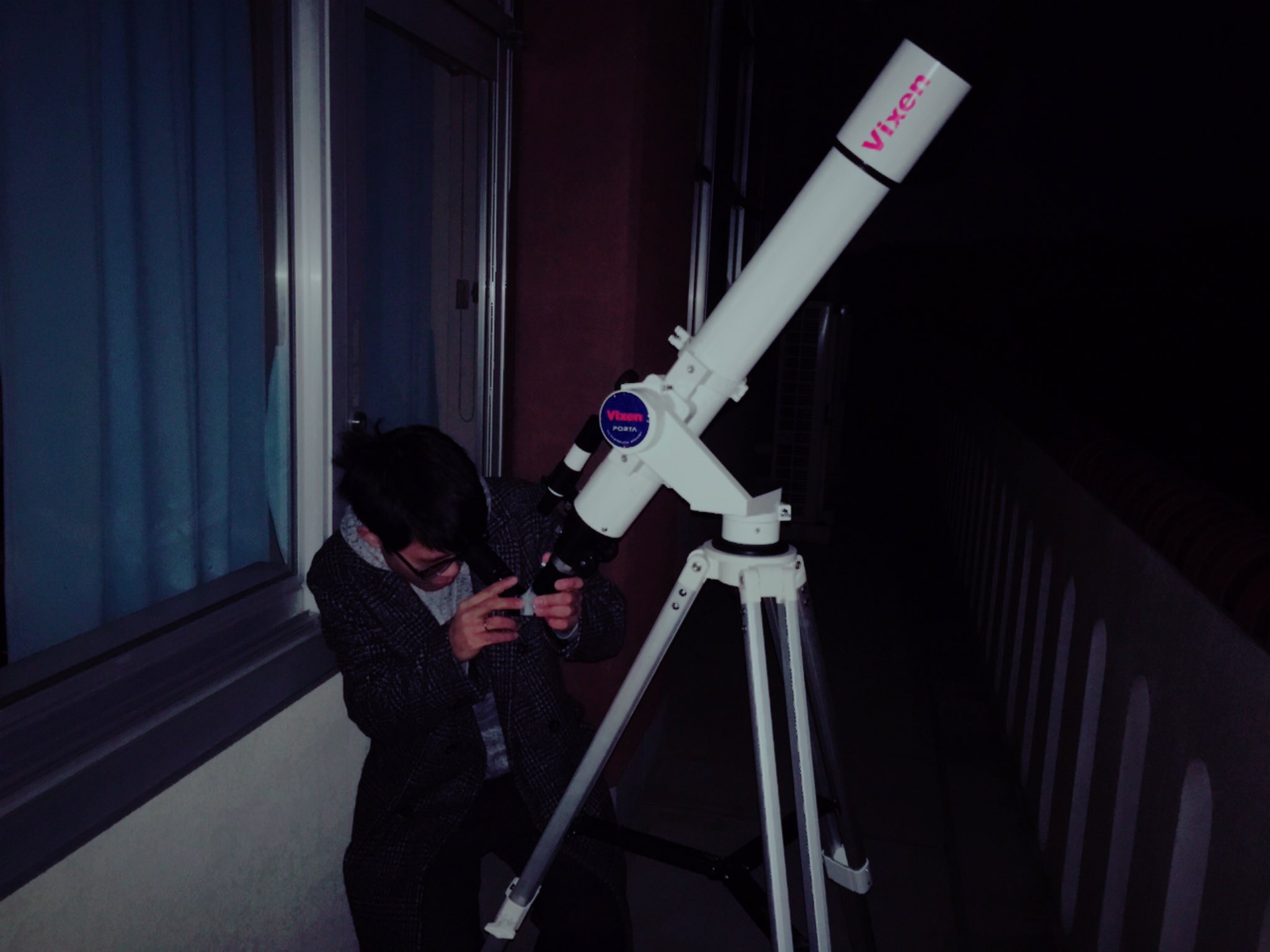 帝塚山学院大学 天文部 On Twitter 今日は天体観測を行いました 曇ってましたが 天体望遠鏡で月を見ることができました 次は大人数でできたら嬉しいかな 夏合宿に続いていい夜空でした