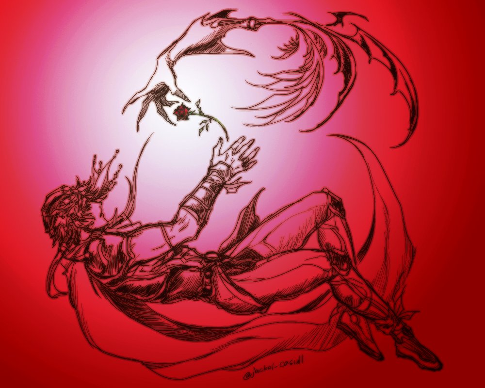 jackal_casull's tweet photo. 過去絵で御祝い🎁㊗🌹🐍🎉🎂
FINAL FANTASY2よ、永遠なれ

#FF2
#FF2_30周年
#FF2_30th_anniversary https://t.co/K8eDXQqnNz
