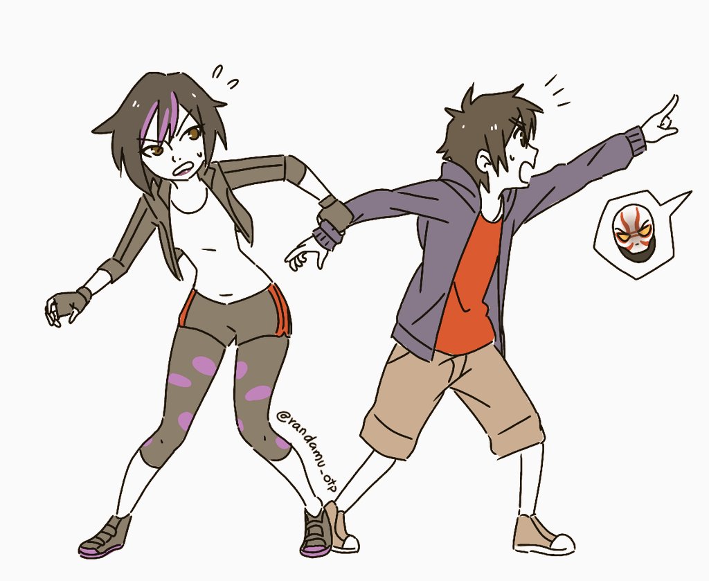 randamu_otp's tweet photo. 誰かが意図的に危険にさらされている人を世話する必要があります (º □ º l|l)!!!
#BigHero6 #ビッグヒーロー6 #HiroGo #ヒロゴ https://t.co/QWCucB84k5