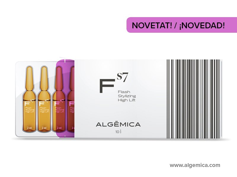 algemica's tweet photo. ATENCIÓ! NOU tractament antienvelliment cel·lular intens, FS7 FLASH STYLIZING HIGH LIFT. Unes ampolles d'última generació en investigació d'alta cosmètica. Ideal per aquestes festes! Al teu centre #Algēmica més proper o a https://t.co/HlsjvsxIC1 #Nadal #cosmetica #Regal https://t.co/jrUF0b3AU9