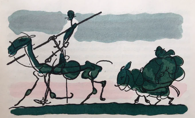 Gus Bofa, Don Quichotte, 1927 