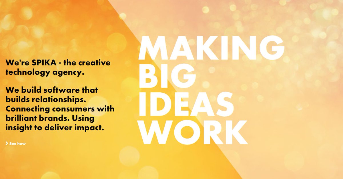 SPIKALtd's tweet photo. We’ve just launched our new website, to showcase how SPIKA can make your big ideas work .. Check it out at https://t.co/RQAAS4rHnb https://t.co/VsRaJPSyRr
