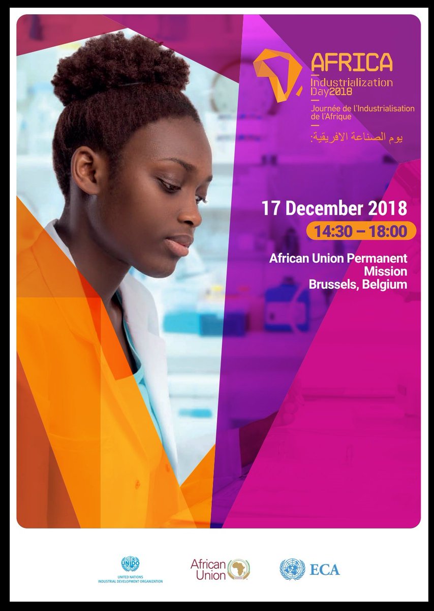 UNIDO_Brussels's tweet photo. Ready to start discussions for #AID2018: "Promoting Regional #ValueChains in #Africa: a pathway for accelerating Africa's structural transformation, industrialization and #pharmaceutical production."
#SDG9 https://t.co/Gj6BFIo027