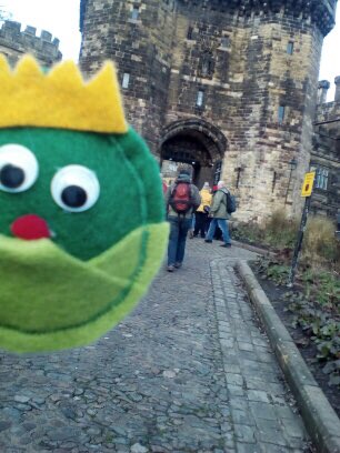 #stitchysprout No 2 is on a jolly in #lancaster who can guess where he is ??