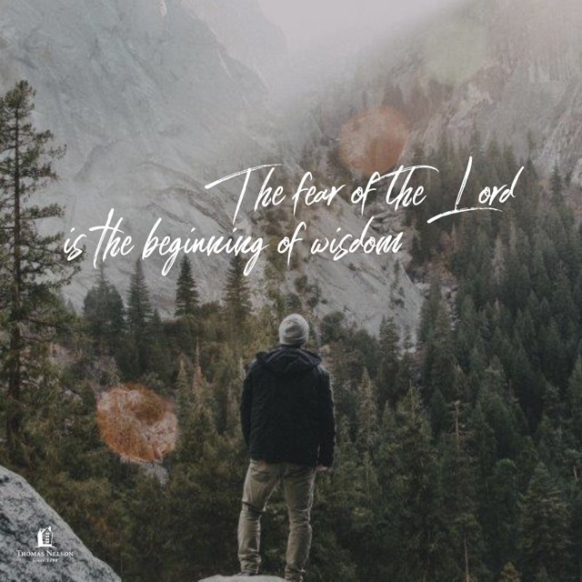 ThomasNelson's tweet photo. The fear of the Lord is the beginning of wisdom;
A good understanding have all those who do His commandments.
His praise endures forever.
Psalm 111:10 NKJV #verseoftheday https://t.co/Mt3vta0PR5 https://t.co/dw0LTo642X
