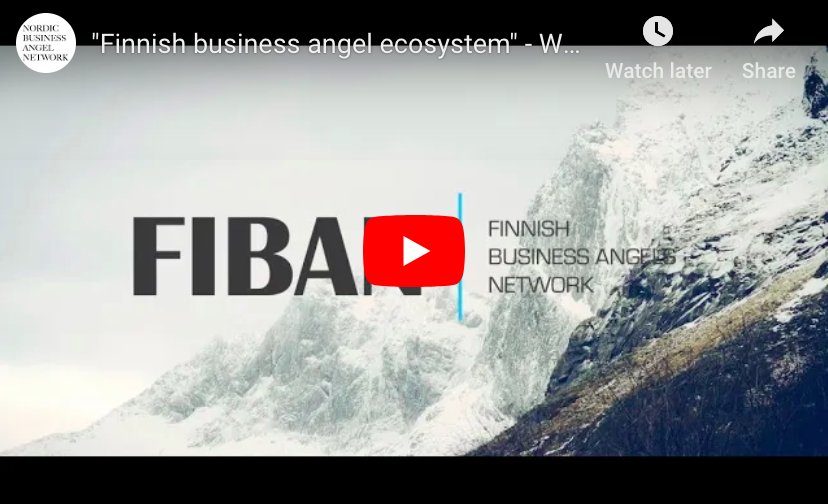 What's going on in the Finnish angel ecosystem? Check out our activity summary and #video with Finnish Business Angels Network <a href="/FiBAN_org/">Go to FiBANorg</a>'s MD <a href="/ReidarWasenius/">@ReidarWasenius</a> and angel&amp;chairman <a href="/JJormalainen/">Janne Jormalainen</a> buff.ly/2Lk6Y0b

#Finland #BusinessAngel #NewNordicAngels #NordicAngelProgram