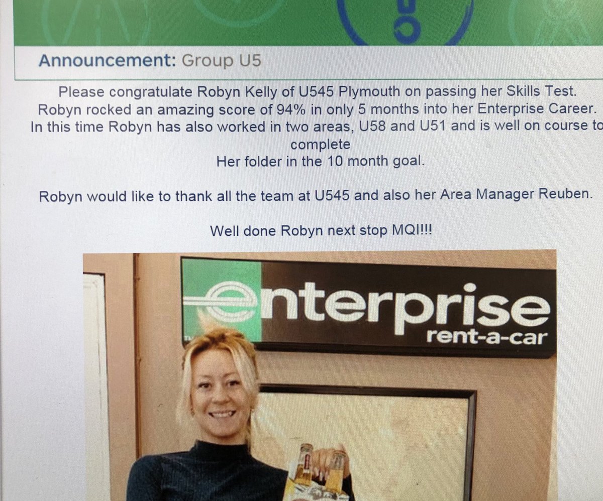 EracRobyn's tweet photo. Yayyy 94% on my skills test ❤️ https://t.co/R98MVYKs4D