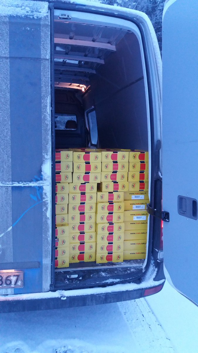 Kiitos!
#Makulaku &amp; #Matkahuolto