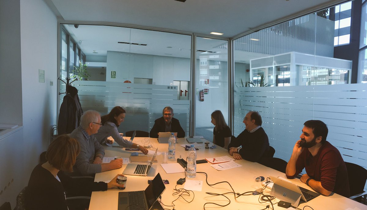 Today AQU is holding <a href="/teslaprojectEU/">TeSLa Project</a>'s last meeting with the Head Panel. They are working on the Framework of e-asssessment