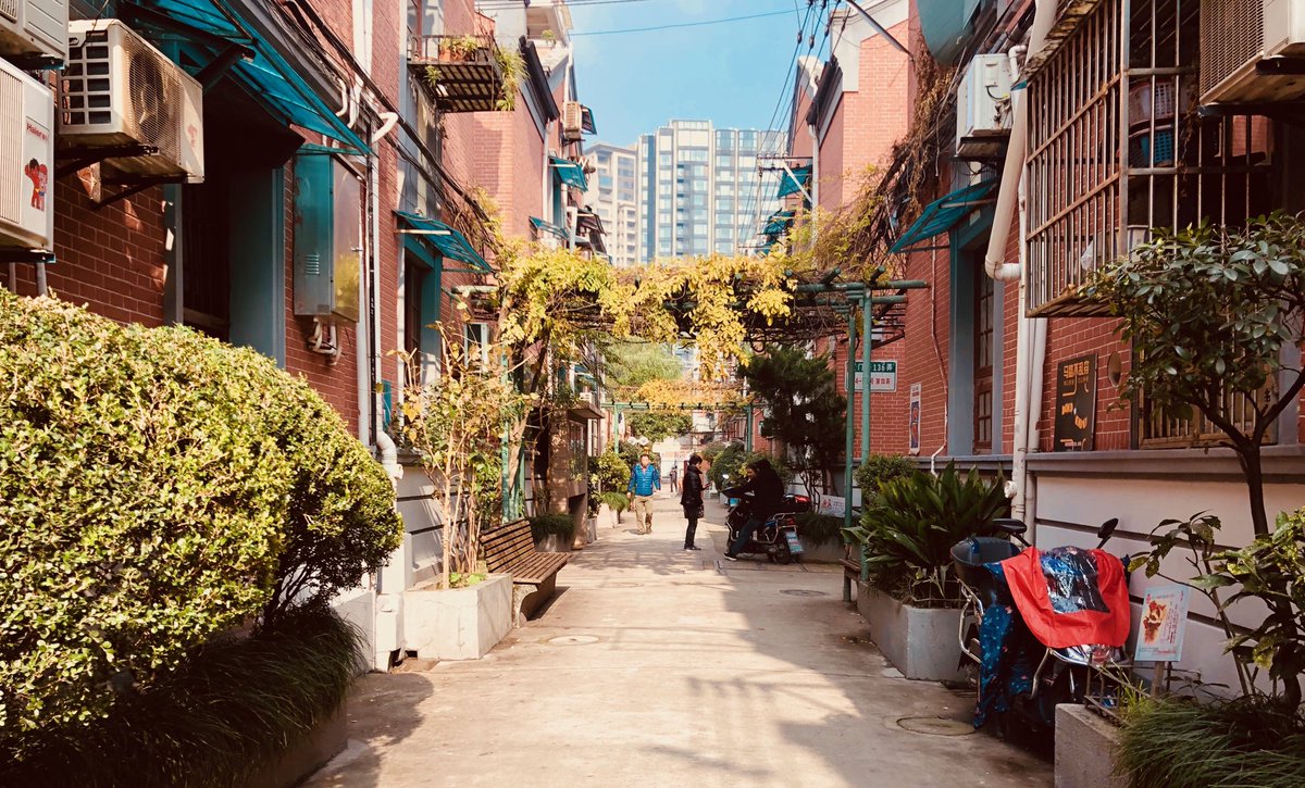 jen_keesmaat's tweet photo. Some inspiration for #Toronto, and other cities with laneways, from #Shanghai. Just by adding a little bit of greenery they become peaceful pedestrian cut throughs, or mews. https://t.co/iOCziqWF2e