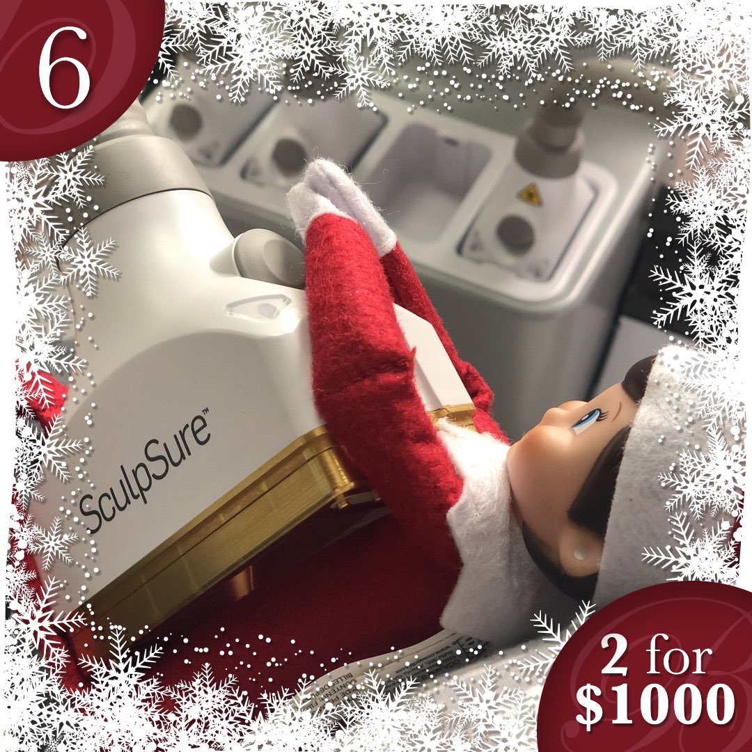 BermanCosmetic's tweet photo. Get TWO SculpSure sessions for just $1,000. 🎁😍 Schedule your appointment and stop in TODAY to say goodbye to holiday love handles at a great price!  #boardcertified #plasticsurgeon #ashburn #DavidEBerman #SculpSure #loveloudoun #elfonashelf #12DaysOfChristmas https://t.co/4YWNORqATF