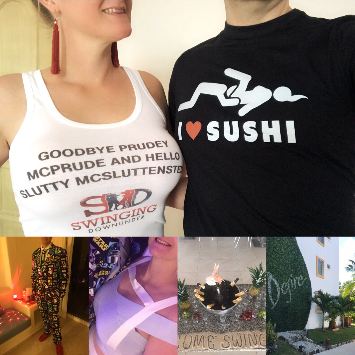 SwingDownUnder's tweet photo. P77 is live 💥; Desire Recap including group audio on judgement, barriers & change. #DP2018
Link; https://t.co/pobMSeK578
#DesireResort #ClothingOptional #Swingers #Swinger #PodernFamily #Podcast https://t.co/I6WVQlRISp
