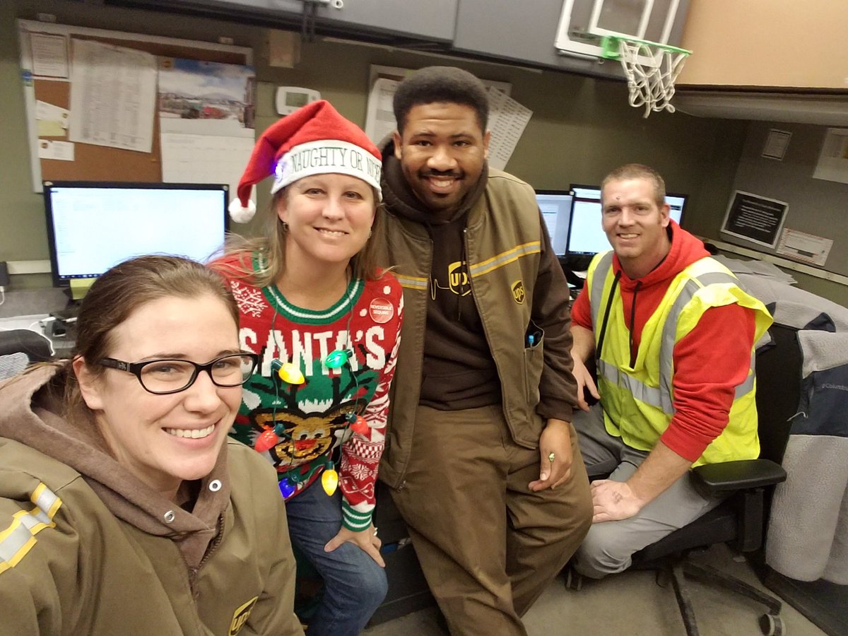 Tri-City sporting their holiday cheer and #PeakSmiles