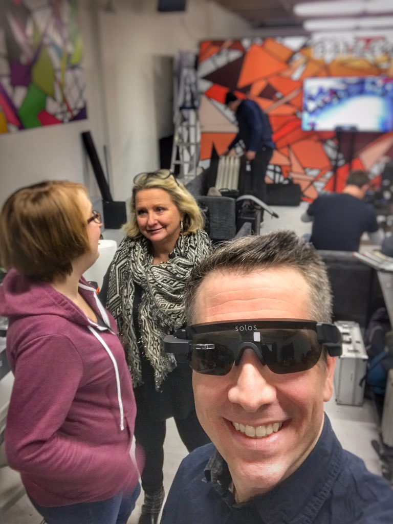 Day 1 of principal photography begins on my new documentary series on the impact technology today has on society in the future. Episode 1: Augmenting Reality with <a href="/galitariel/">Galit Ariel</a> at <a href="/battleverseinc/">Battleverse</a>