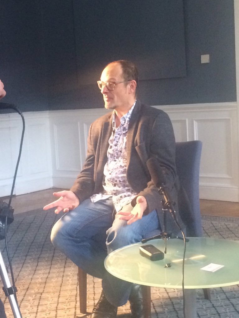 sophiejerrold's tweet photo. The extraordinary @MattEagles talking to @BritishNeuro about living with Parkinson’s disease and his humbling anecdotes with the morning’s #underpantsdance #parkylife #bnaxmas https://t.co/LlYXLx7p9n