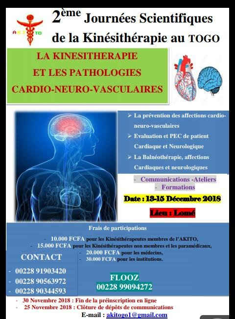 Odah_K_kine's tweet photo. Le Bureau Exécutif de L'Association des Kinésitthérapeutes du Togo remercie sincèrement :
La Diivision de la Réadaptation
La Division Des Maladies Non Transmissibles
#OADCPH
#MoveAbility @ICRCMoveAbility
#CNAO Togo
#ENAM Lomé
Médias Partenaires
@NorbertDansou et @Jean-Luc https://t.co/zpxGjOds6m